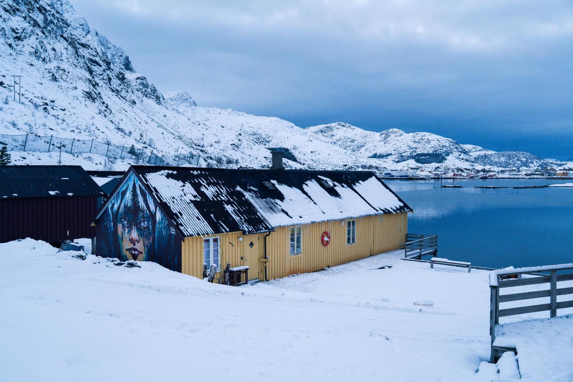 Kraemmervika Rorbuer - Rustic Cabins In Lofoten Ballstad Bagian luar foto