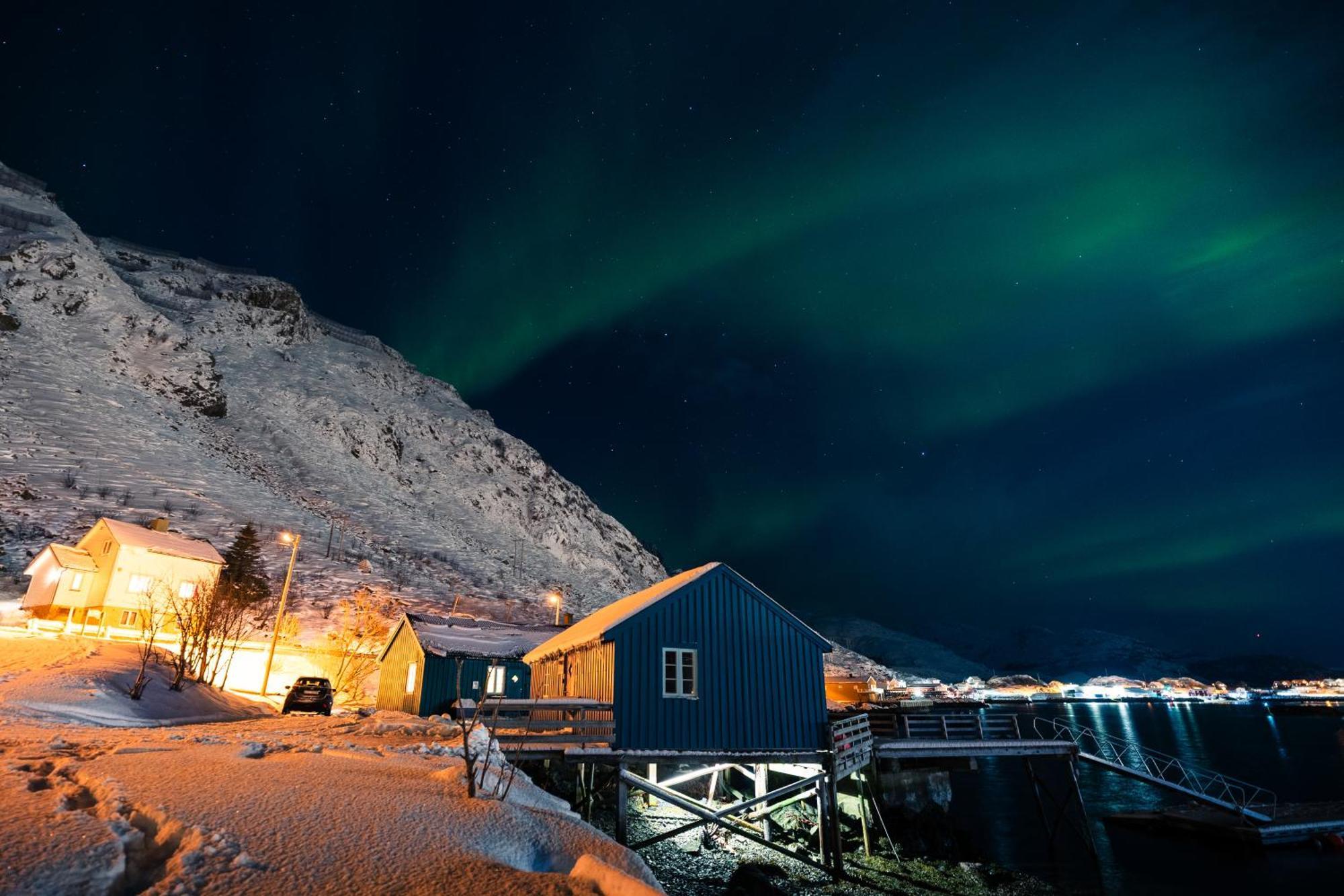 Kraemmervika Rorbuer - Rustic Cabins In Lofoten Ballstad Bagian luar foto